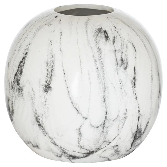 Marble Pudding Vase Makur Interior
