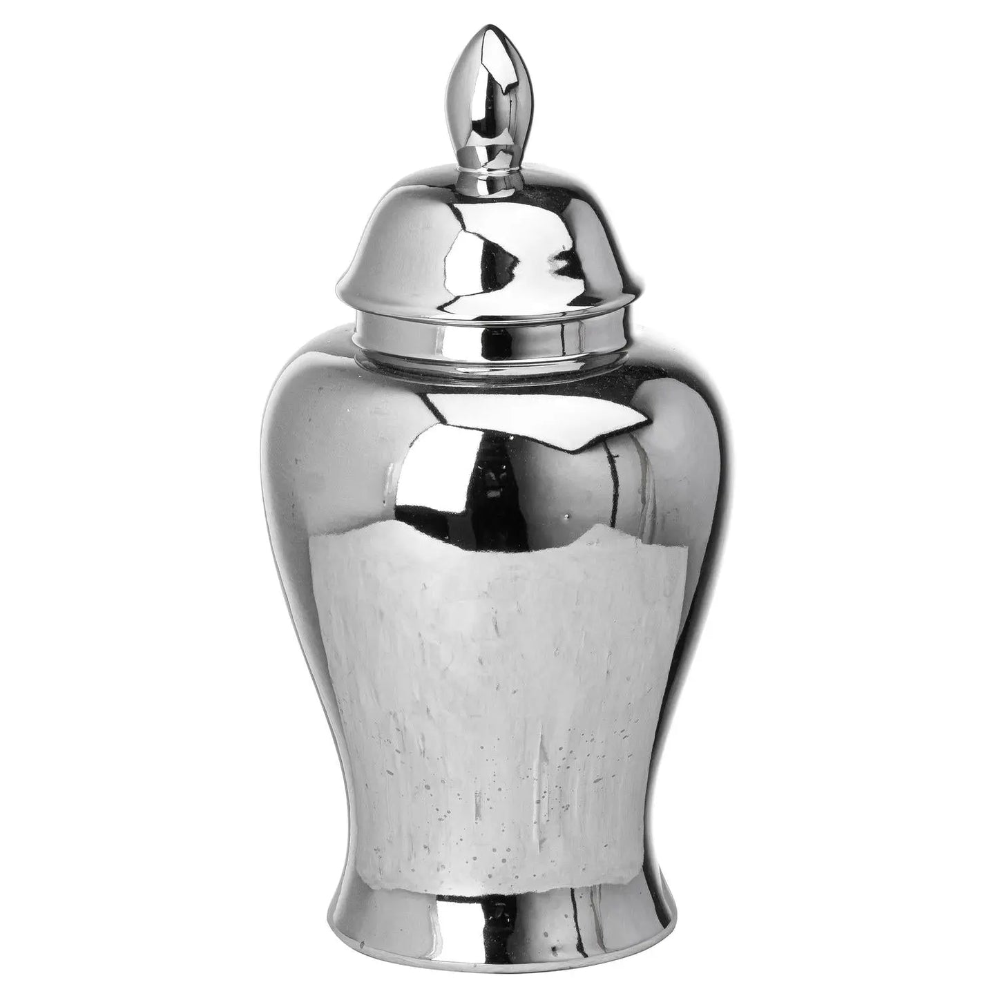 Chrome Large Ginger Jar Makur Interior