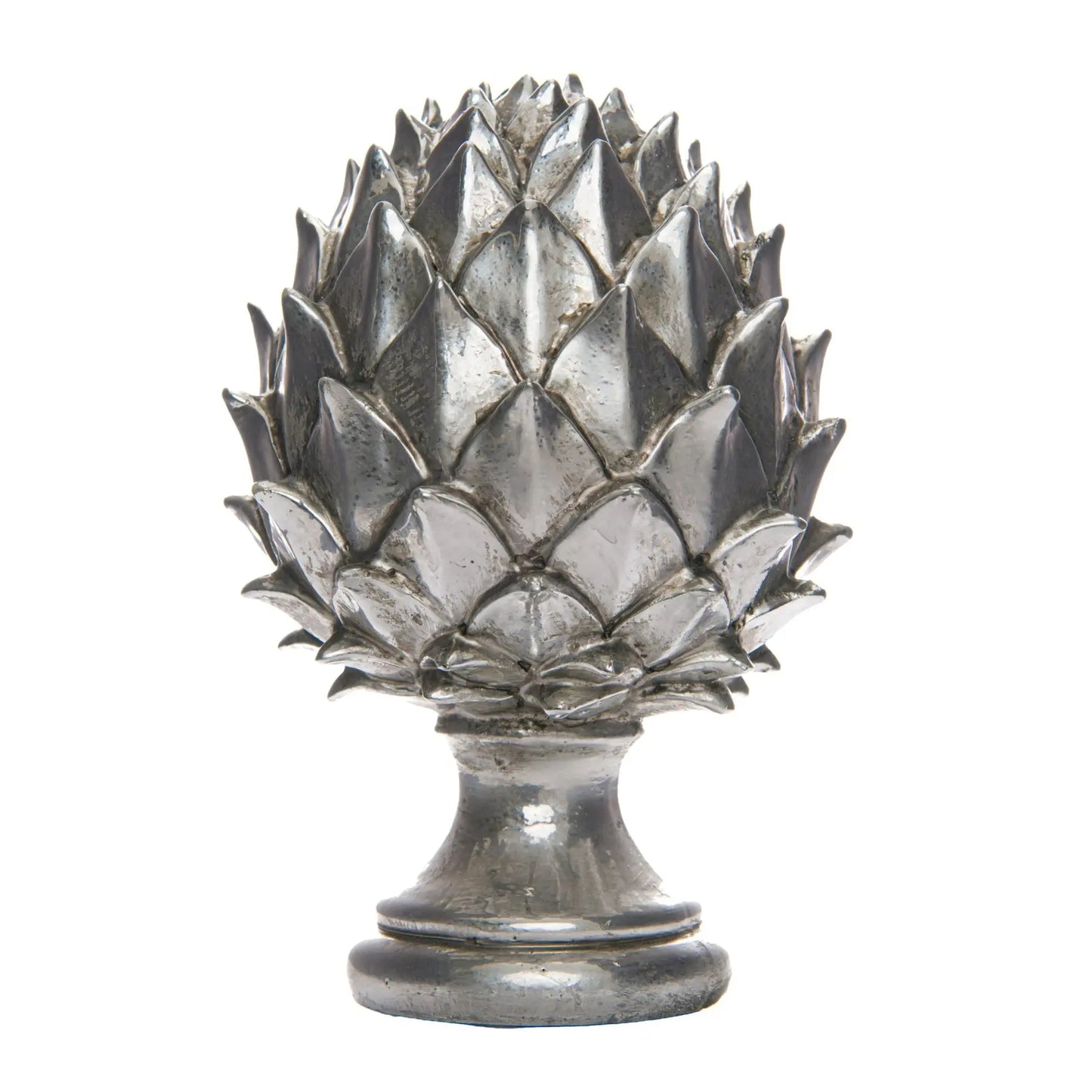 Silver Pinecone Finial Makur Interior