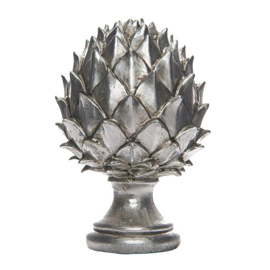 Silver Pinecone Finial Makur Interior