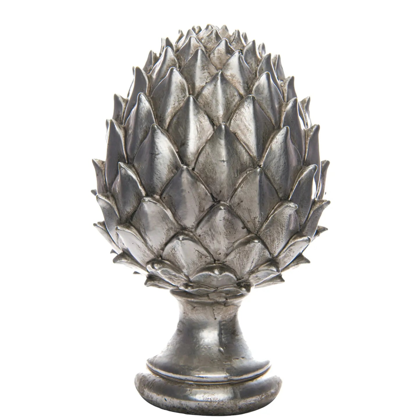 Large Silver Pinecone Finial Makur Interior