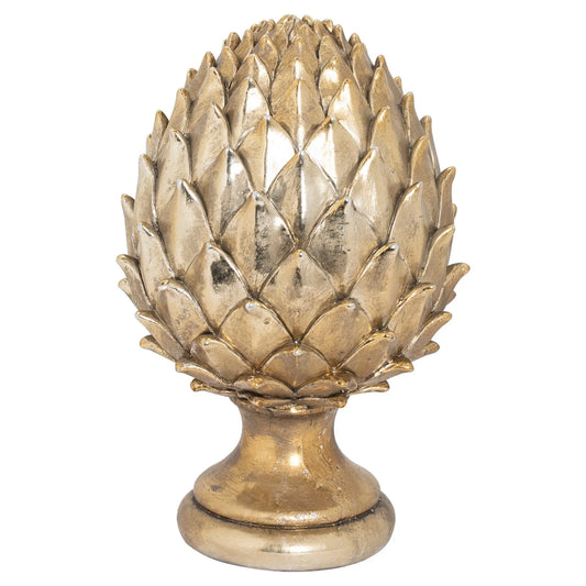 Large Gold Pinecone Finial Makur Interior