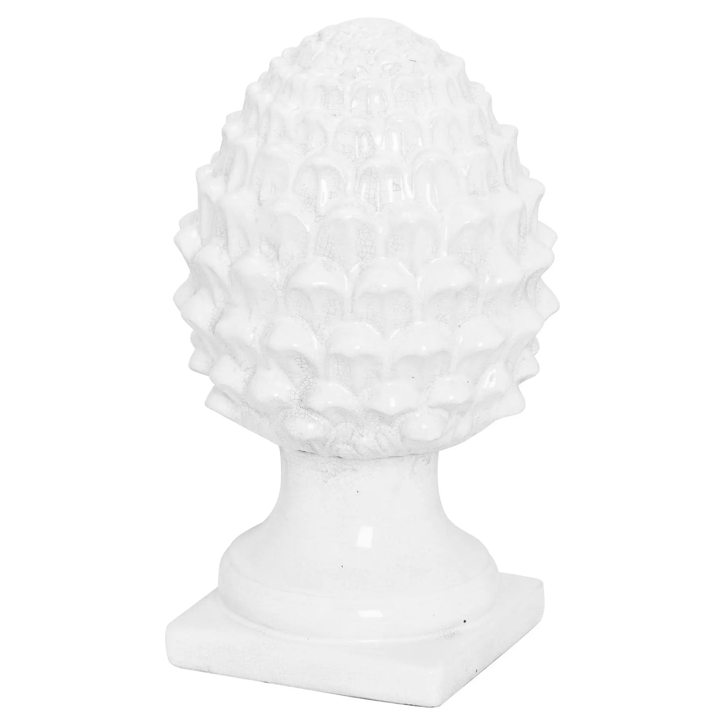 Garda White Decorative Acorn Makur Interior