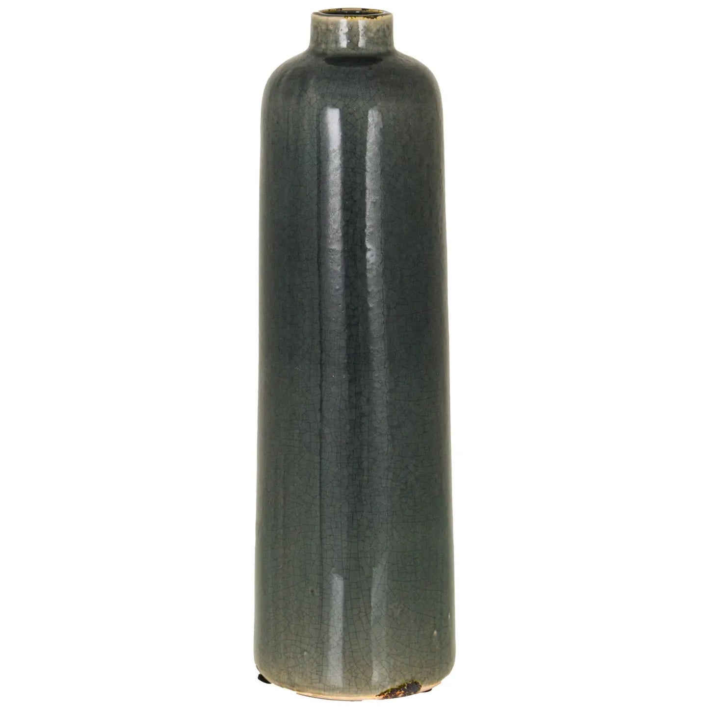 Garda Grey Glazed Raine Vase Makur Interior