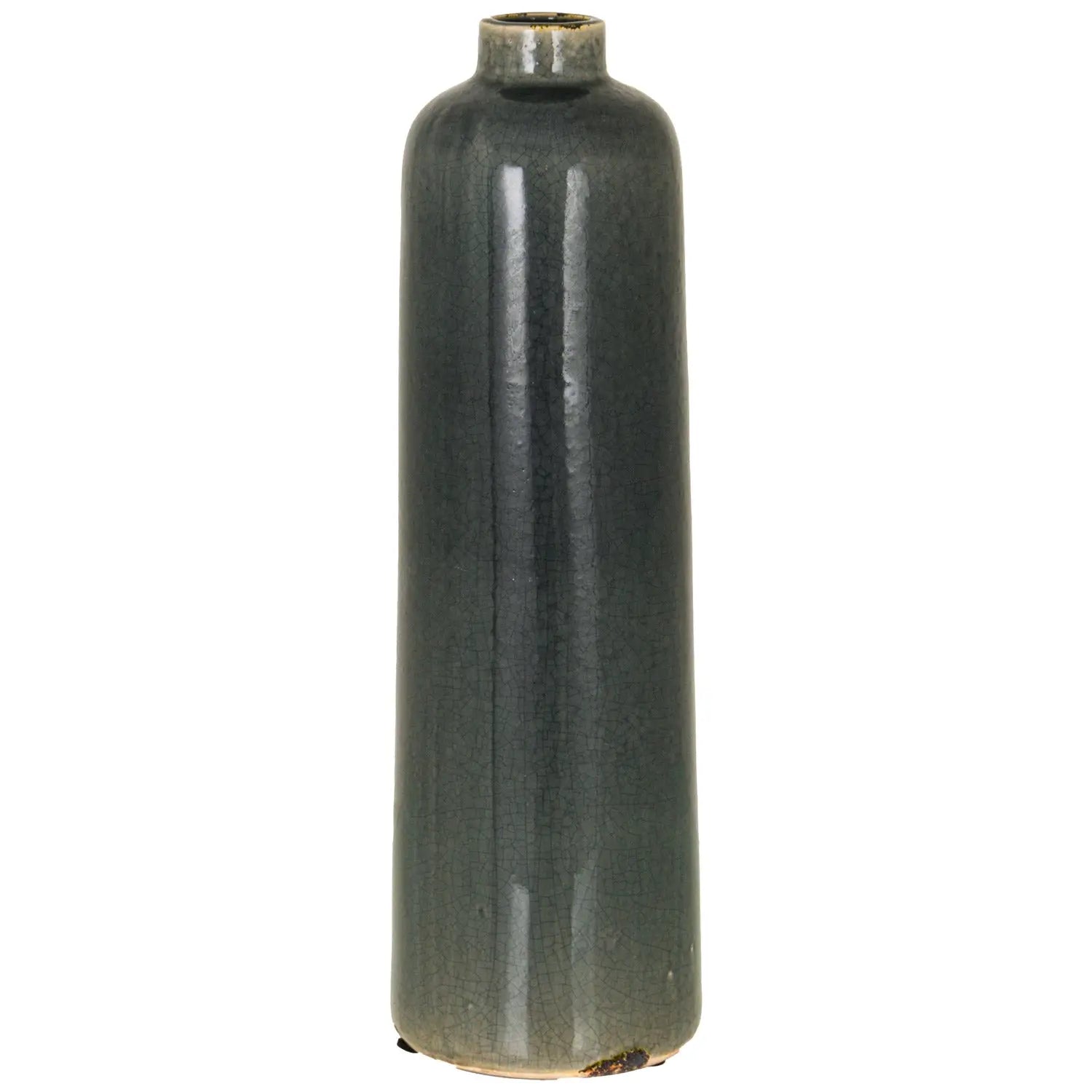 Garda Grey Glazed Raine Vase Makur Interior