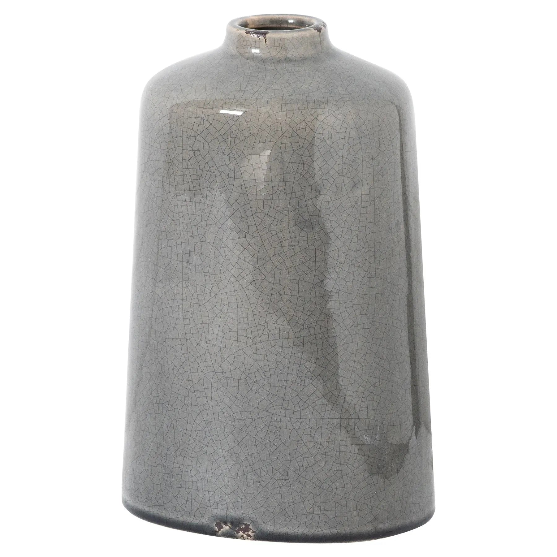 Garda Grey Glazed Liv Vase Makur Interior