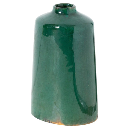 Garda Emerald Glazed Liv Vase Makur Interior