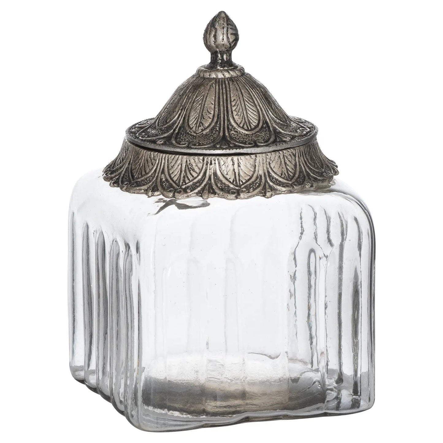 Moroccan Style Lidded Medium Display Jar Makur Interior