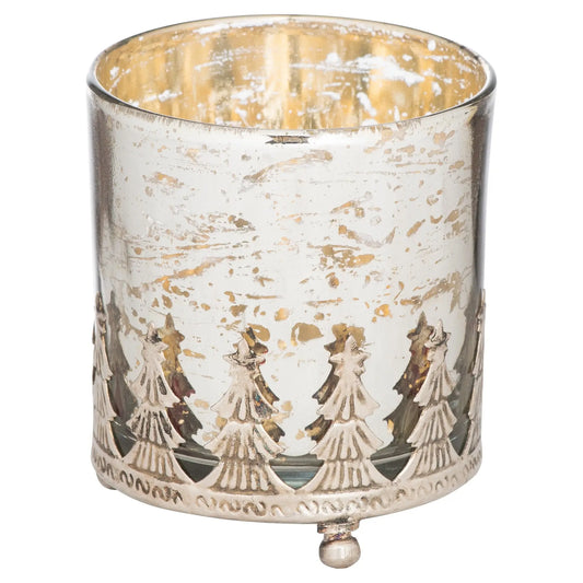 The Lustre Collection Christmas Large Candle Holder Makur Interior