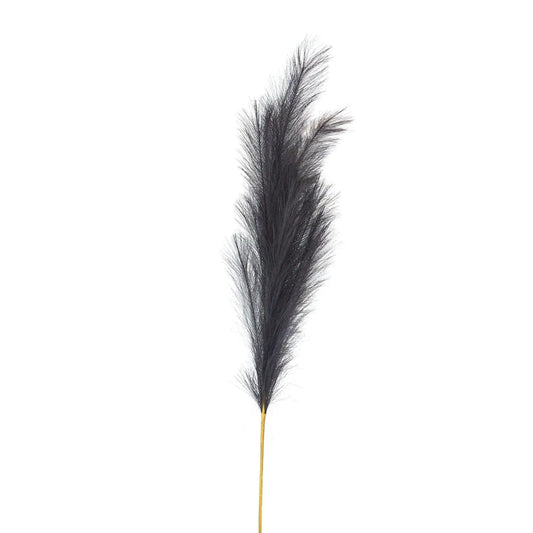 Grey Large Faux Pampas Grass Stem Makur Interior