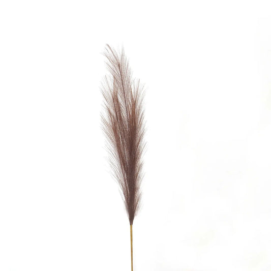 Taupe Faux Pampas Grass Stem Makur Interior