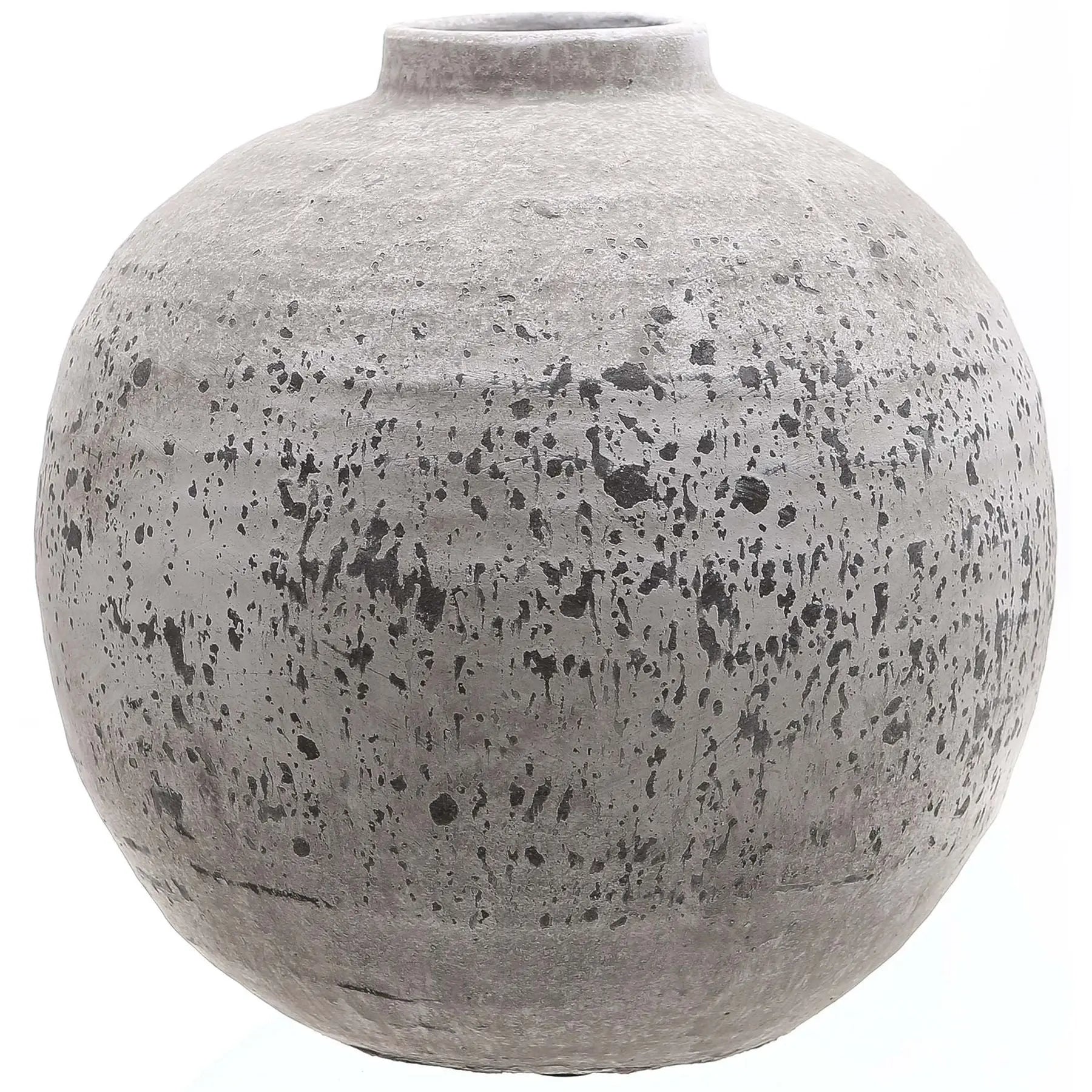 Tiber Stone Ceramic Vase Makur Interior