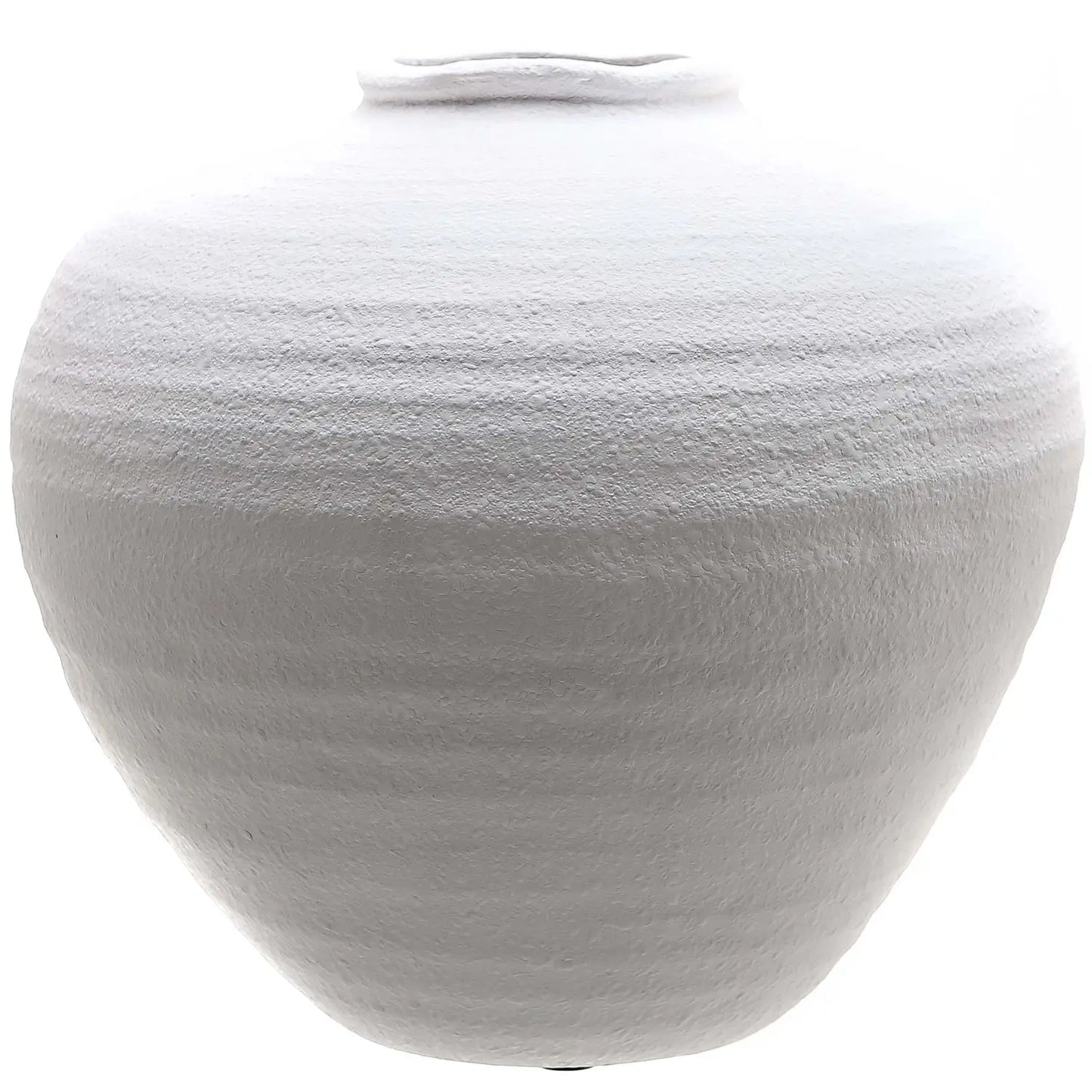 Regola Matt White Ceramic Vase Makur Interior
