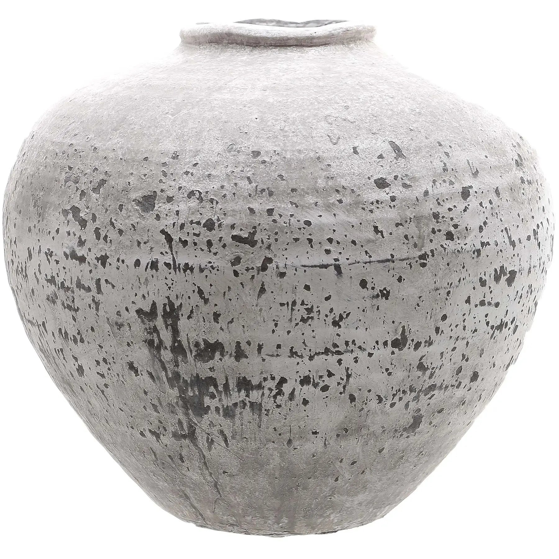 Regola Large Stone Ceramic Vase Makur Interior
