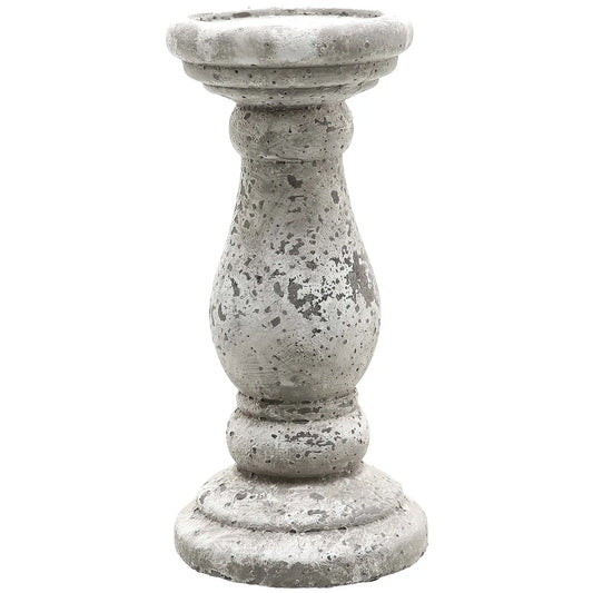 Small Stone Ceramic Candle Holder Makur Interior