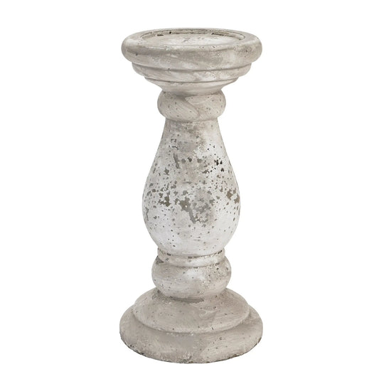 Large Stone Ceramic Candle Holder Makur Interior