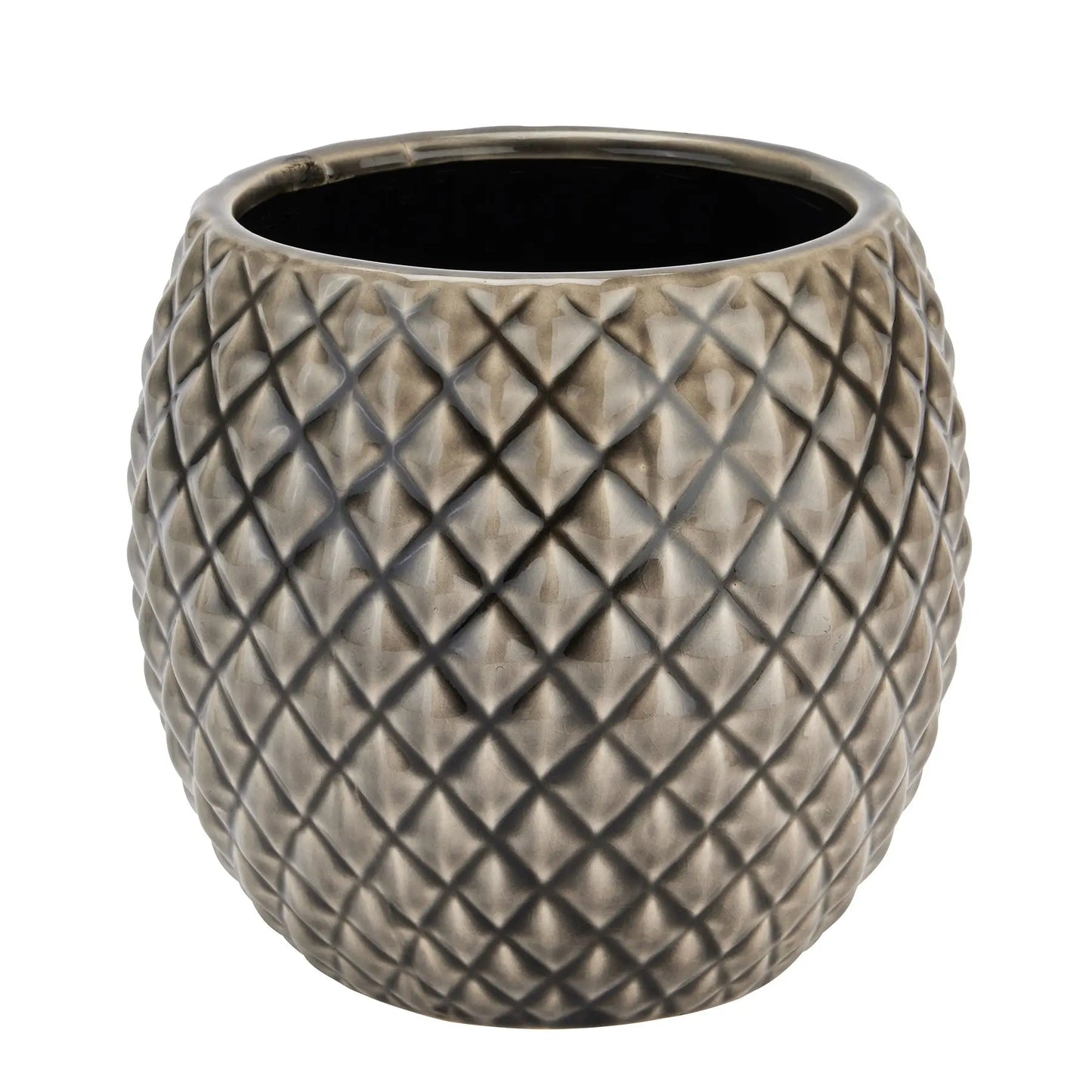 Seville Collection Grey Diamond Planter Makur Interior