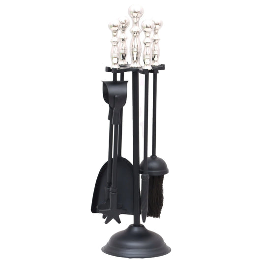 Chrome Handled Dutchess Companion Set Makur Interior