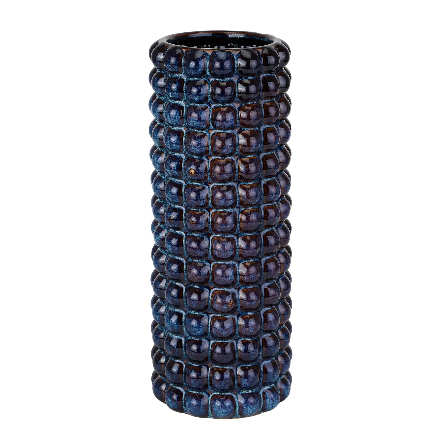 Seville Collection Indigo Bubble Umbrella Stand Makur Interior