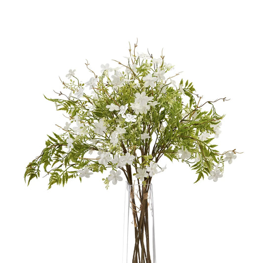 Italian White Bellflower Makur Interior