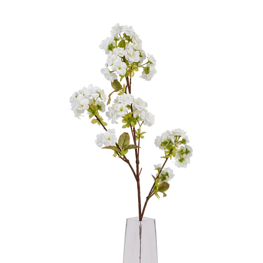 Tall White Blossom Makur Interior