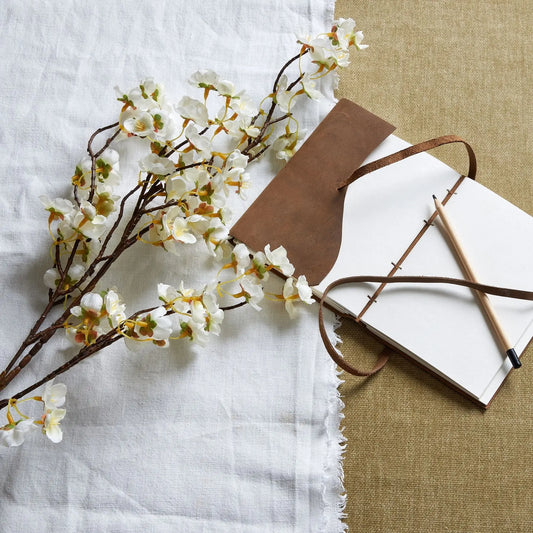 White Japanese Blossom Makur Interior