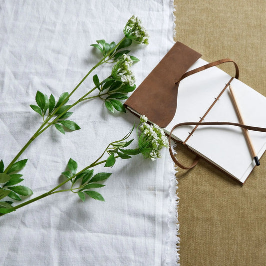 Faux White Cow Parsley Ammi Makur Interior