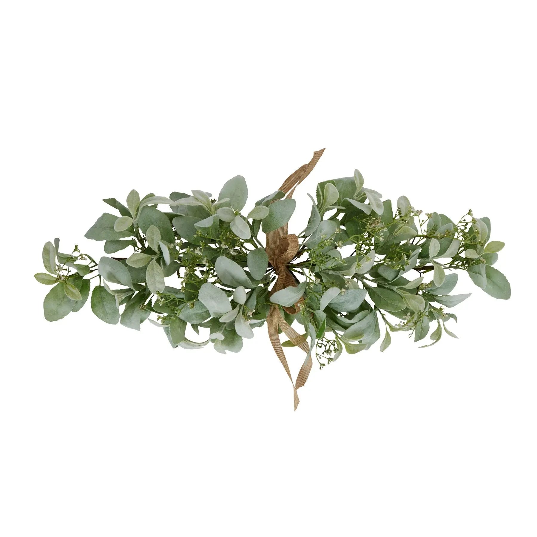 Winter Spray Arrangement With Lambs Ear And Wax Flower Makur Interior