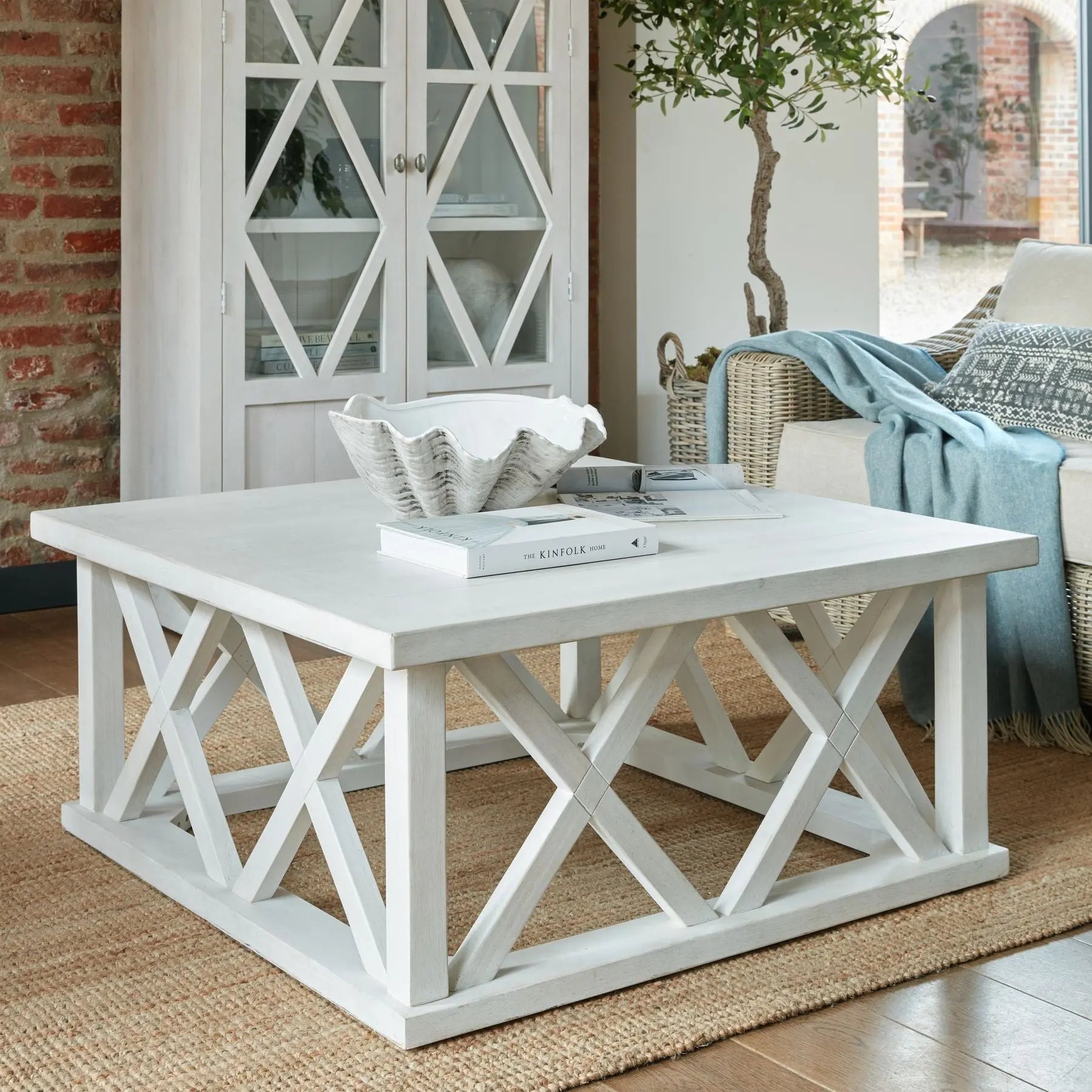 Stamford Plank Collection Square Coffee Table Makur Interior