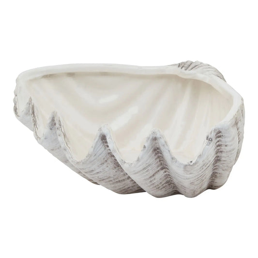Siren Medium Ceramic Shell Bowl Makur Interior