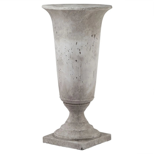 Tall Stone Effect Urn Planter Makur Interior