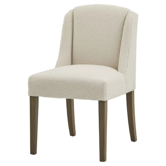 Compton Boucle Dining Chair Makur Interior