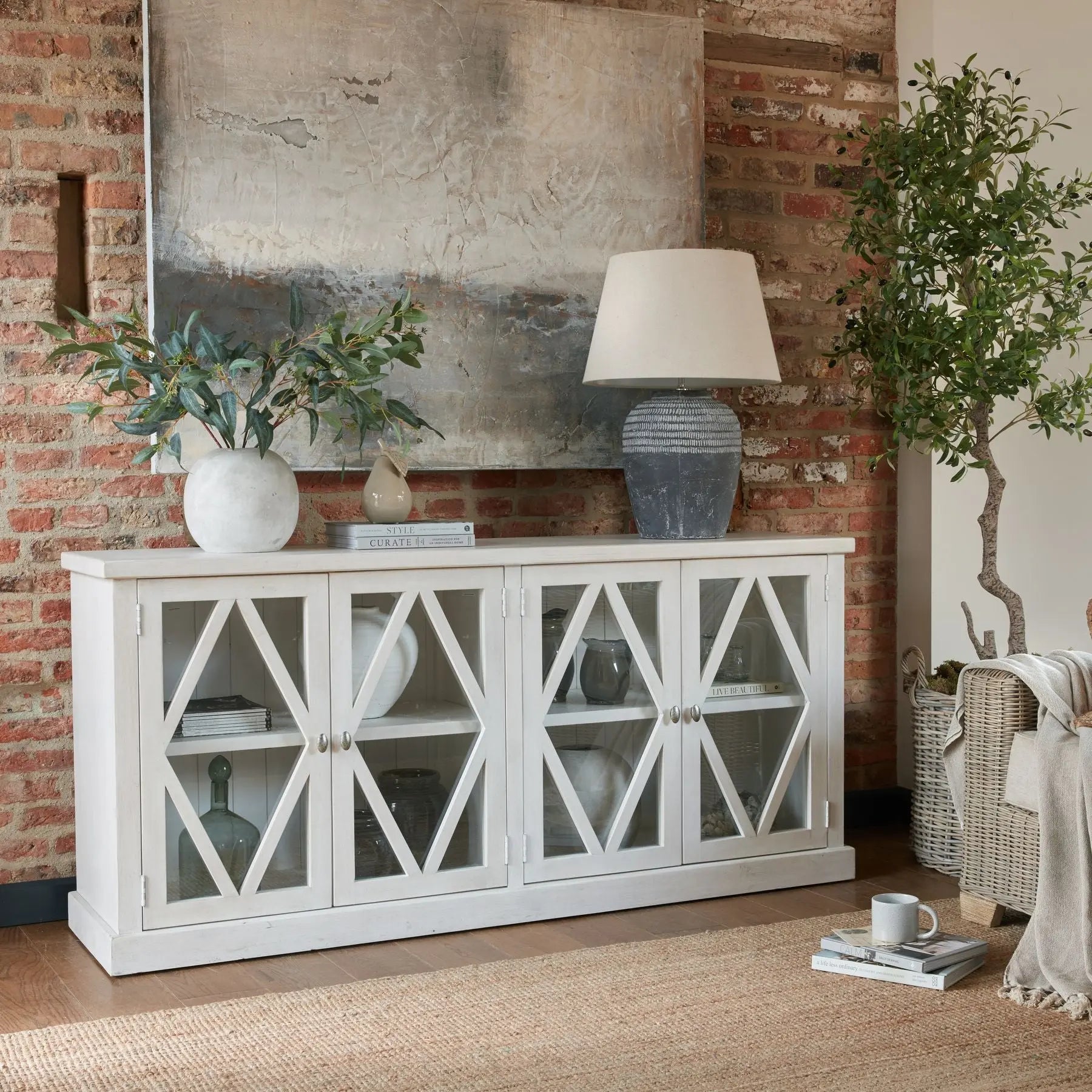 Calabria Large Olive Tree Makur Interior