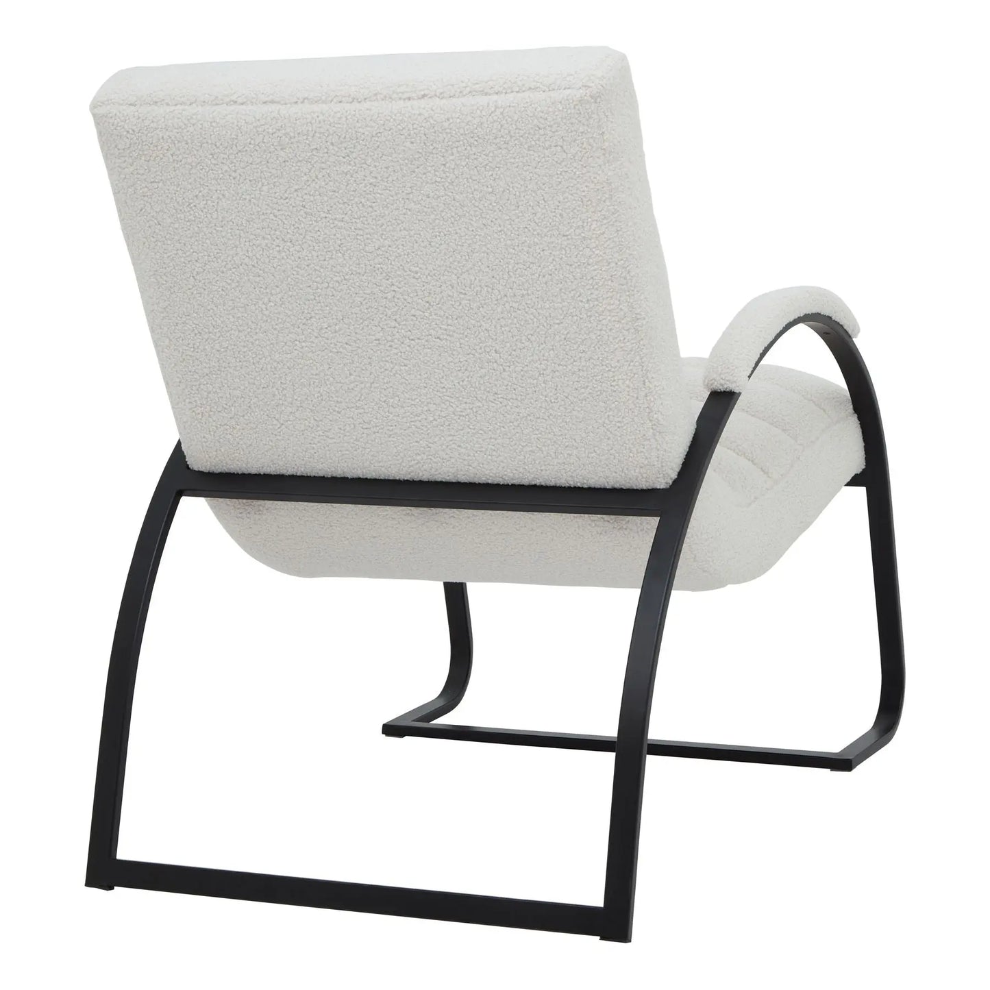 Boucle Ribbed Ark Chair Makur Interior