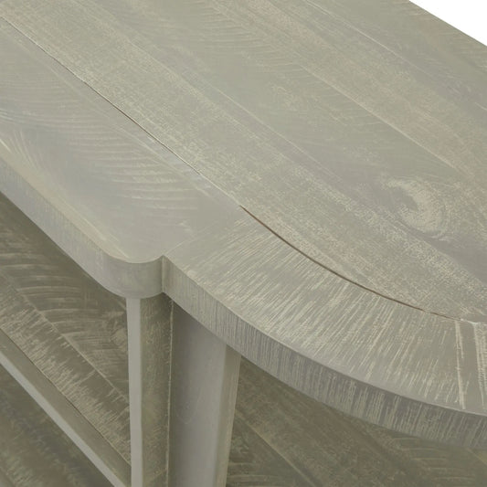 Saltaire Collection 2 Shelf Console Table Makur Interior