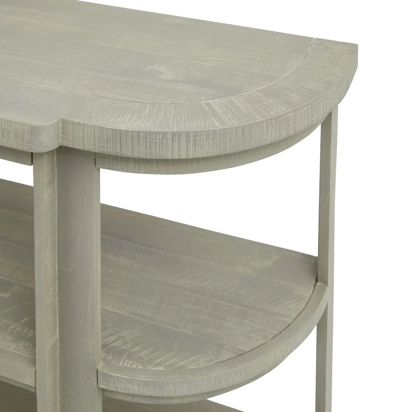 Saltaire Collection 2 Shelf Console Table Makur Interior