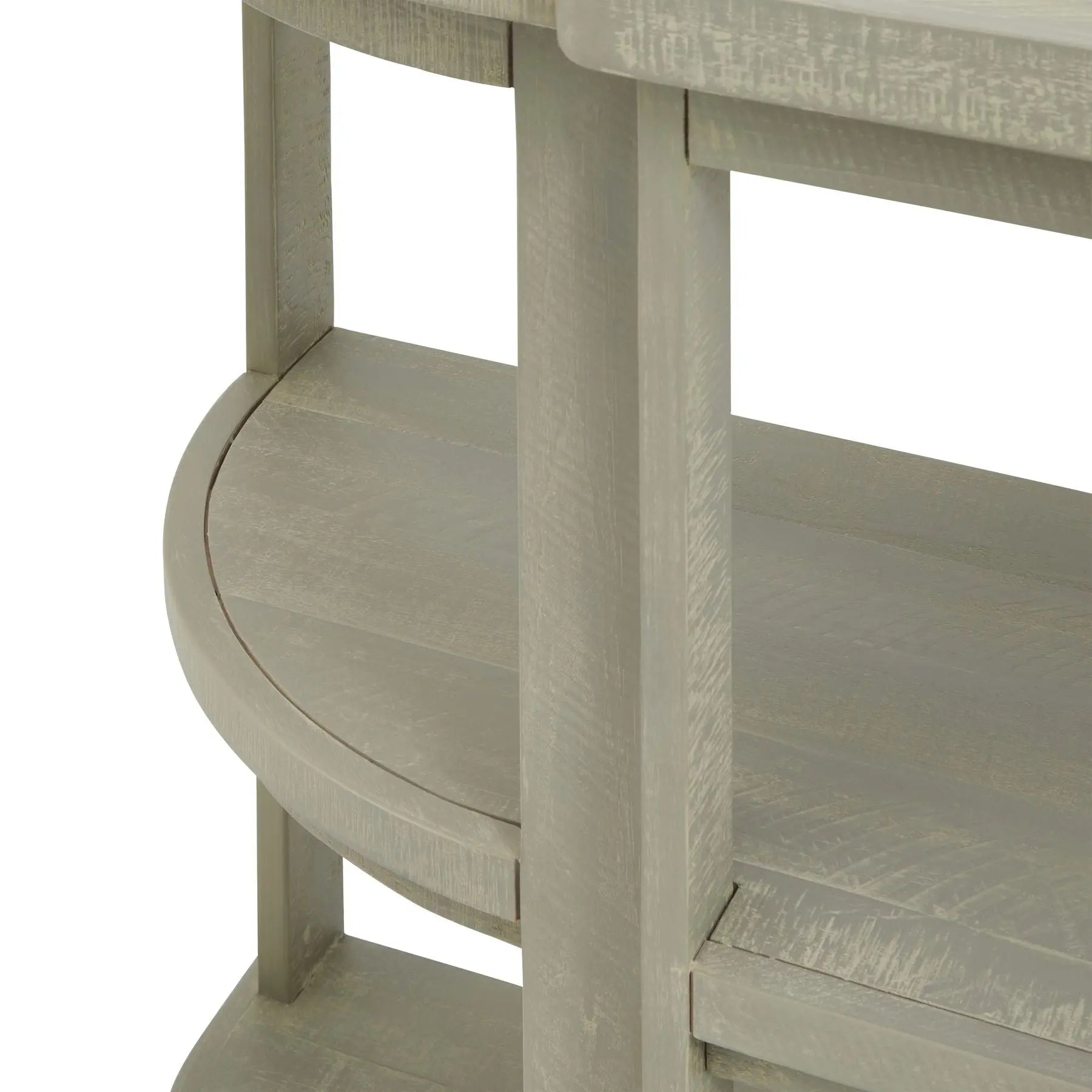 Saltaire Collection 2 Shelf Console Table Makur Interior