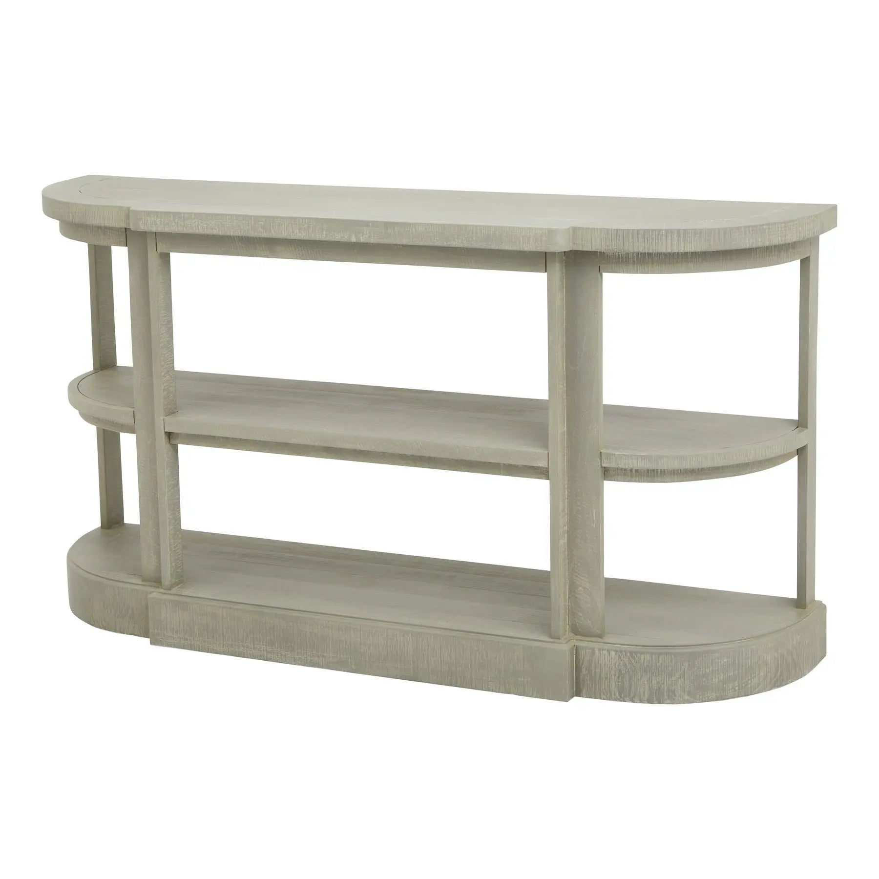 Saltaire Collection 2 Shelf Console Table Makur Interior