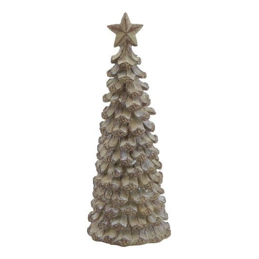 Small Beige Cedar Tree With Star Makur Interior