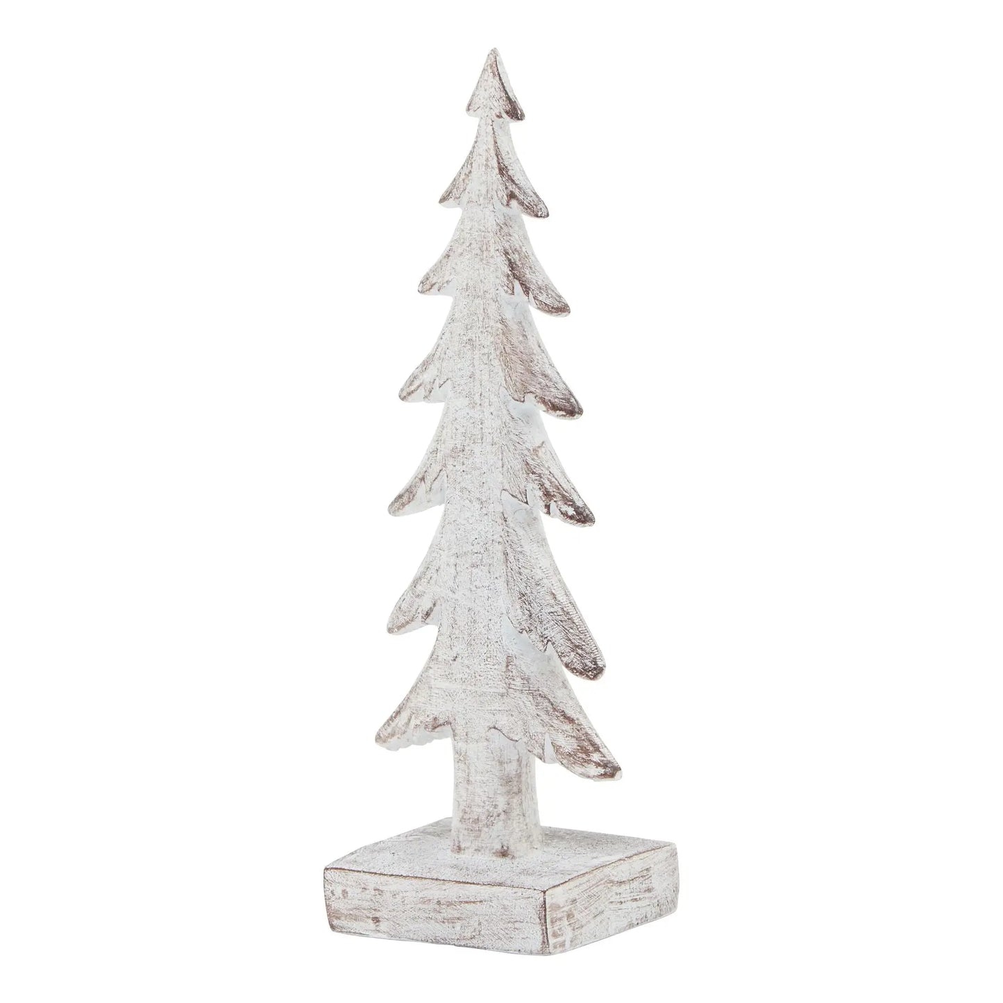 Small Snowy Forest Tree Sculpture Makur Interior