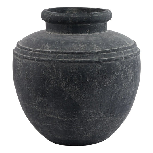 Amalfi Large Grey  Water Pot Makur Interior