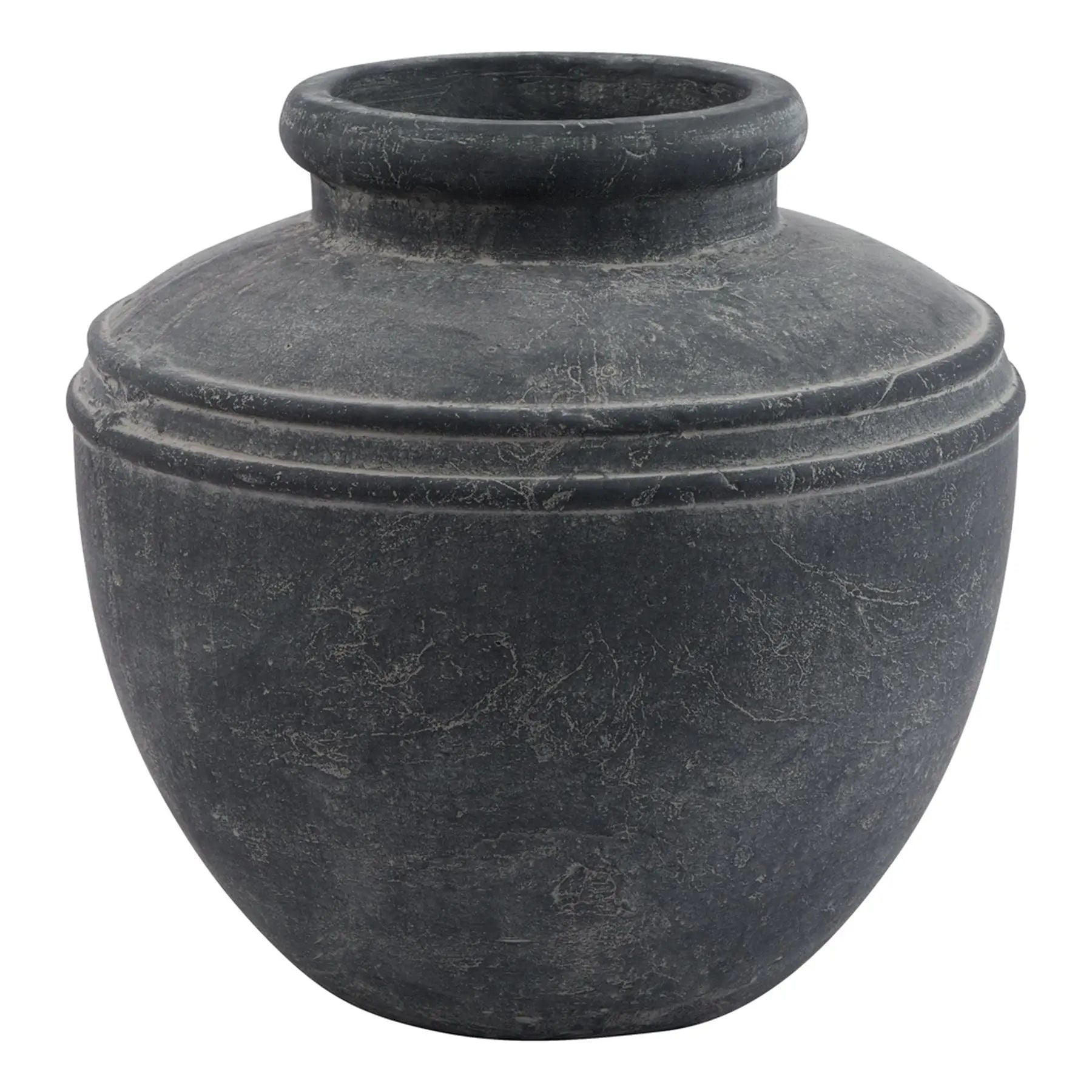 Amalfi Grey Water Pot Makur Interior