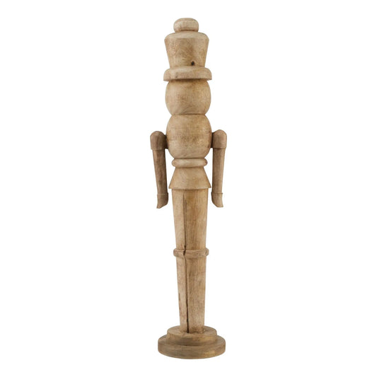 Natural Large Nutcracker Decoration Makur Interior