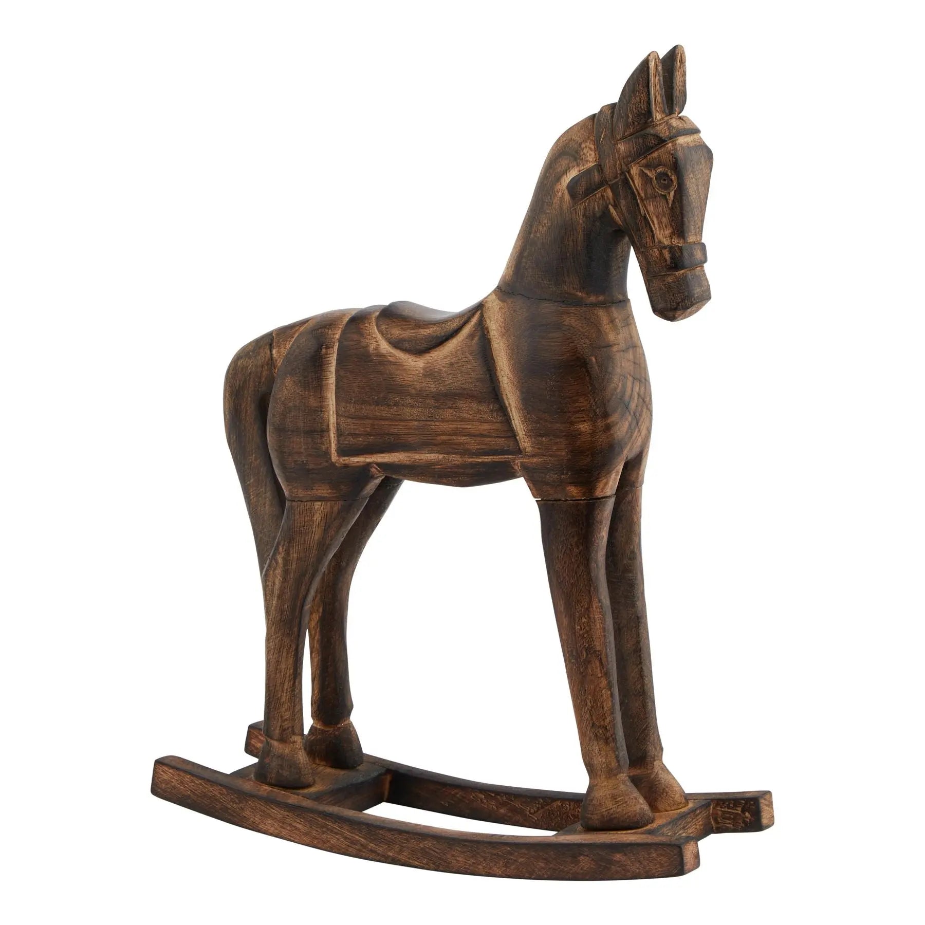 Natural Rocking Horse Makur Interior