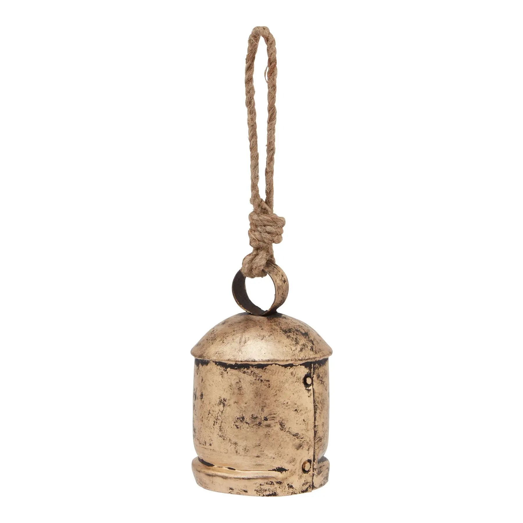 Antique Gold Bell Bauble Makur Interior
