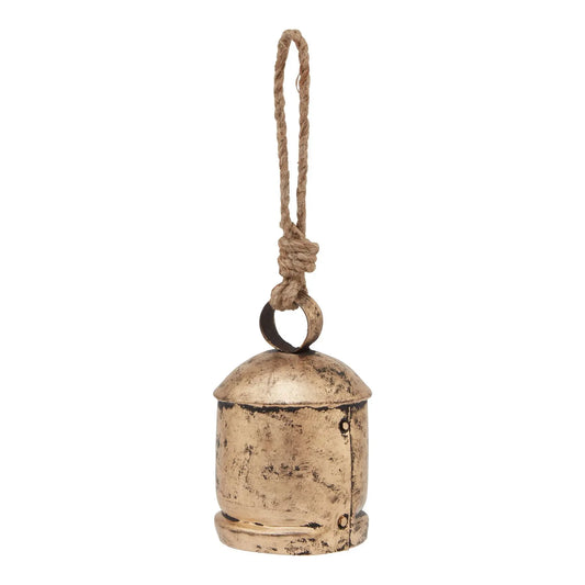 Antique Gold Bell Bauble Makur Interior