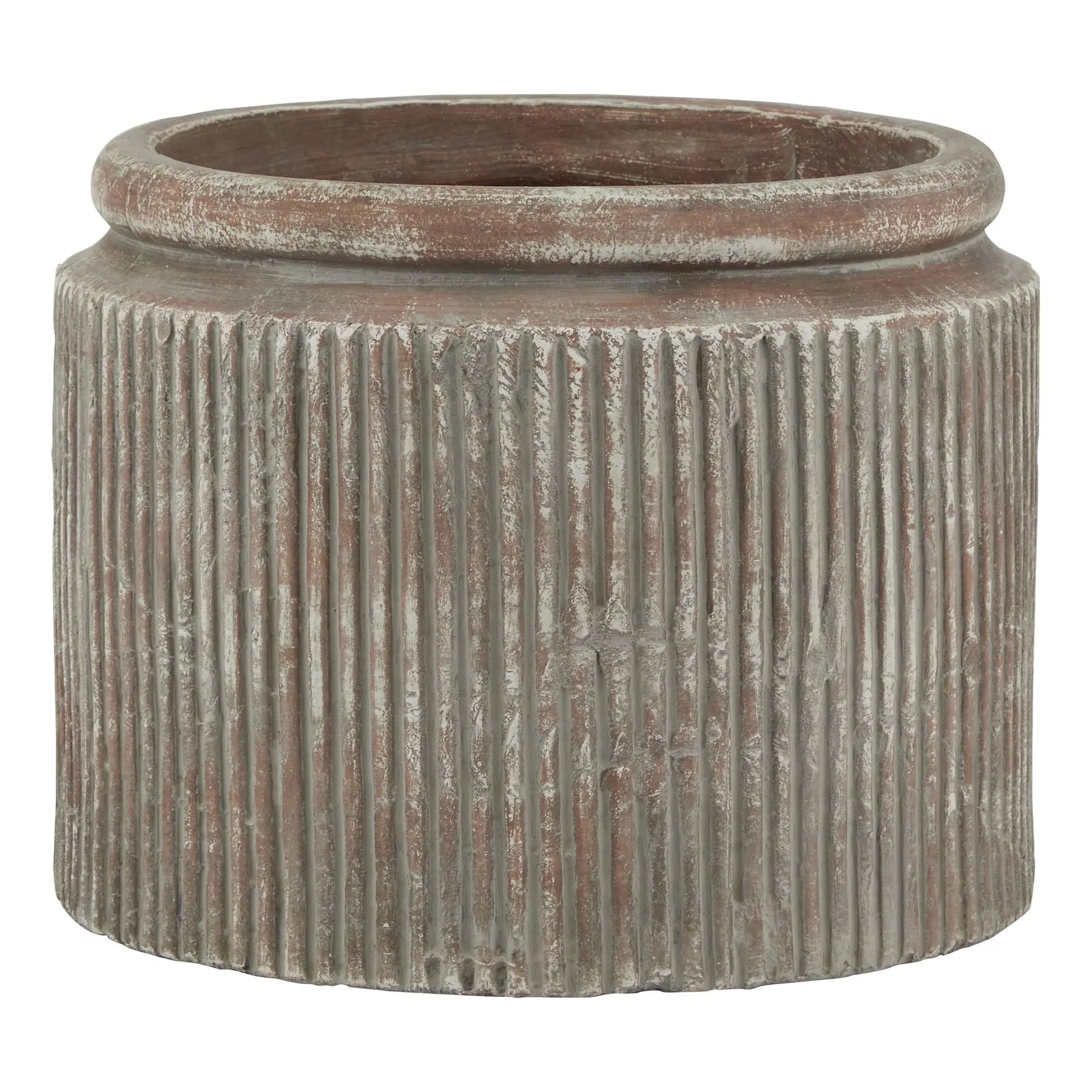 Siena Brown Dolly Pot Makur Interior