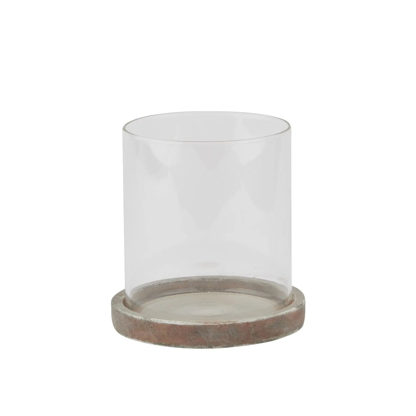 Siena Brown Hurricane Lantern Makur Interior
