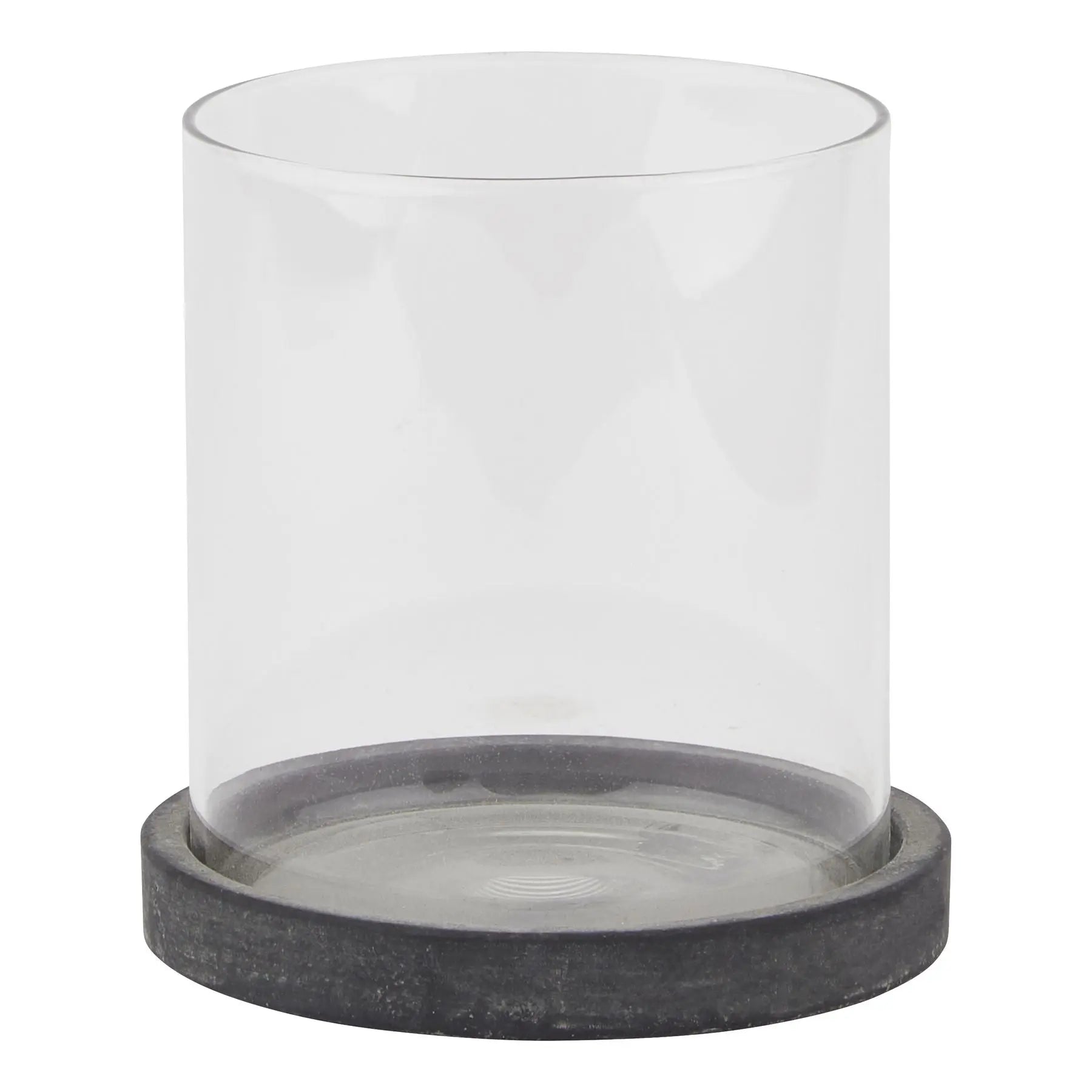 Amalfi Grey Hurricane Lantern Makur Interior