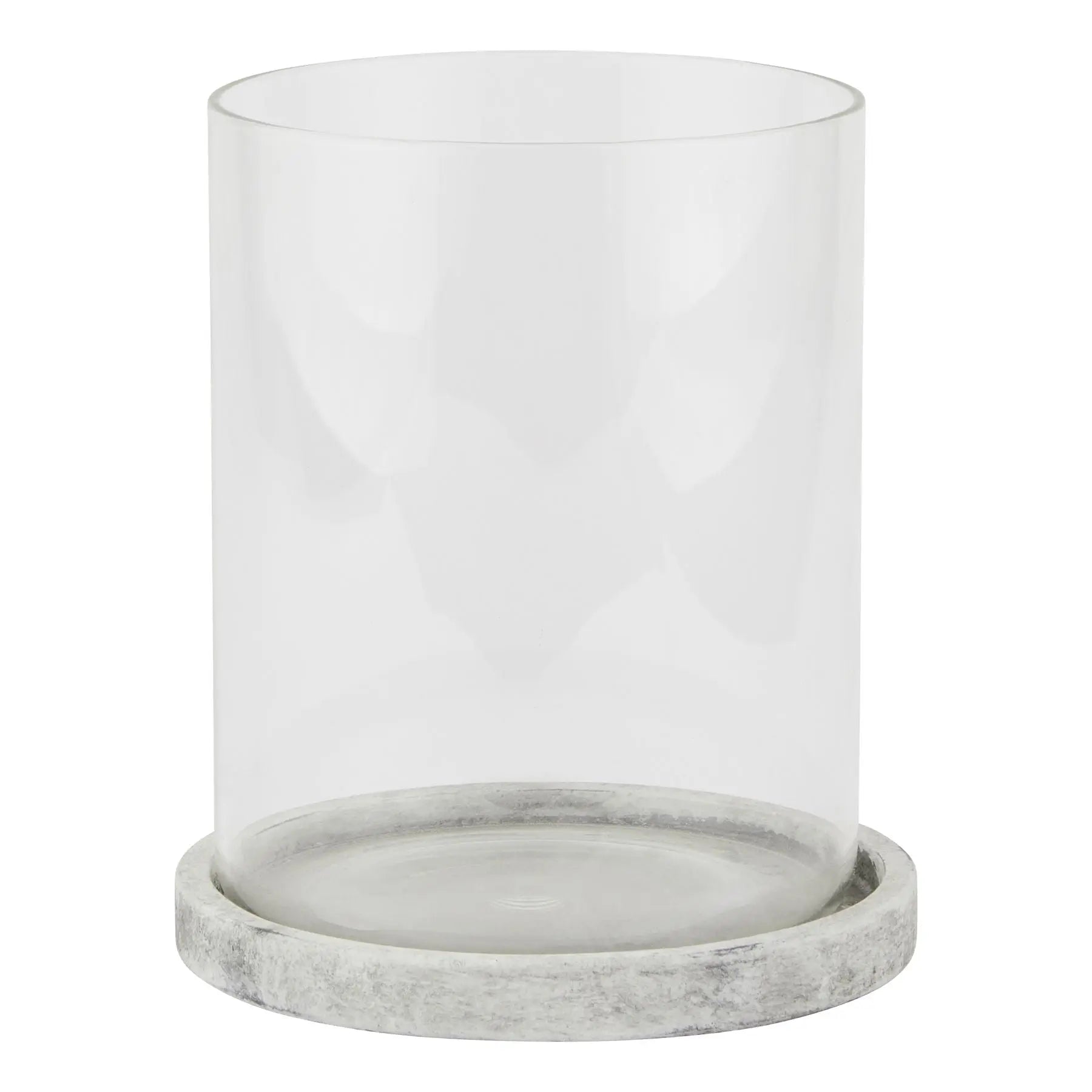 Athena Stone Large Hurricane Lantern Makur Interior